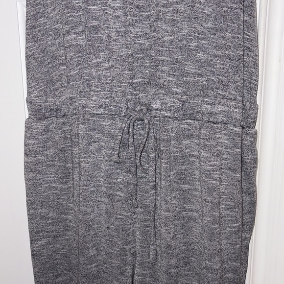 Lou & Grey Loft Racerback Tank Knit Jumpsuit Size Small Heather Grey - Picture 4 of 13